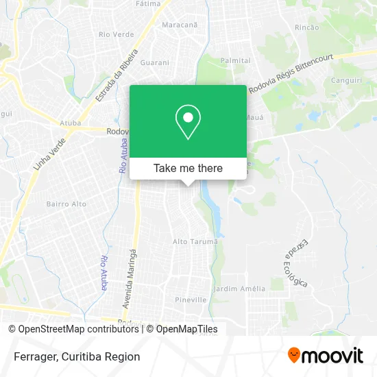 Ferrager map