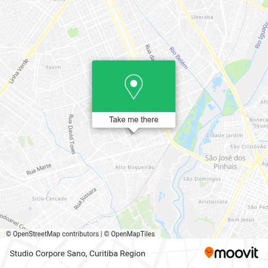 Studio Corpore Sano map