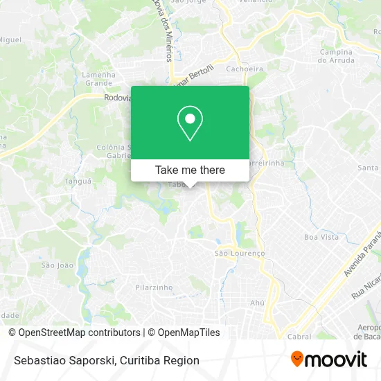 Sebastiao Saporski map
