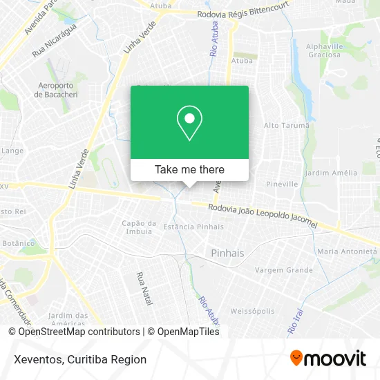 Xeventos map