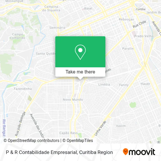 P & R Contabilidade Empresarial map