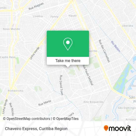 Chaveiro Express map