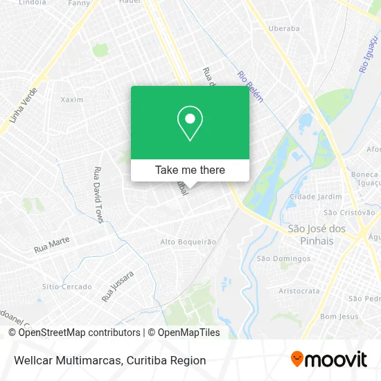 Wellcar Multimarcas map