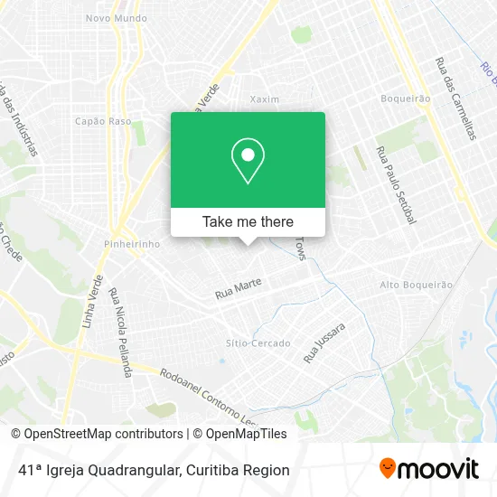 41ª Igreja Quadrangular map