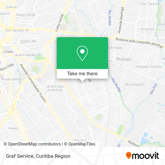 Graf Service map