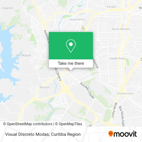 Visual Discreto Modas map