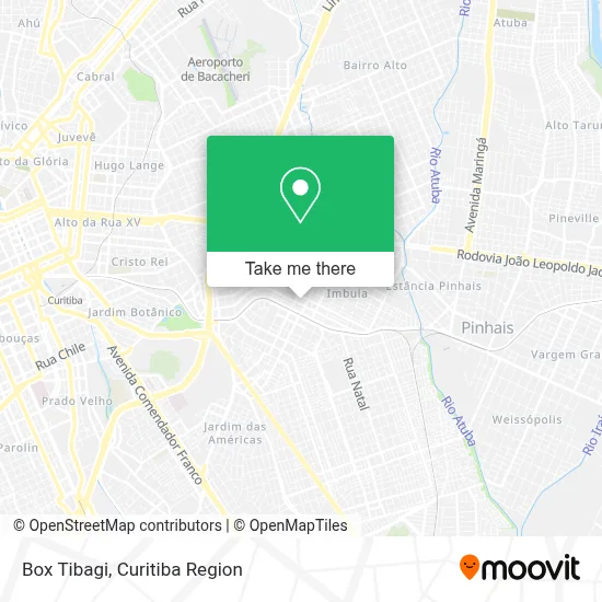 Box Tibagi map