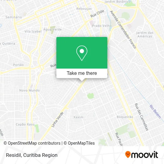 Residil map