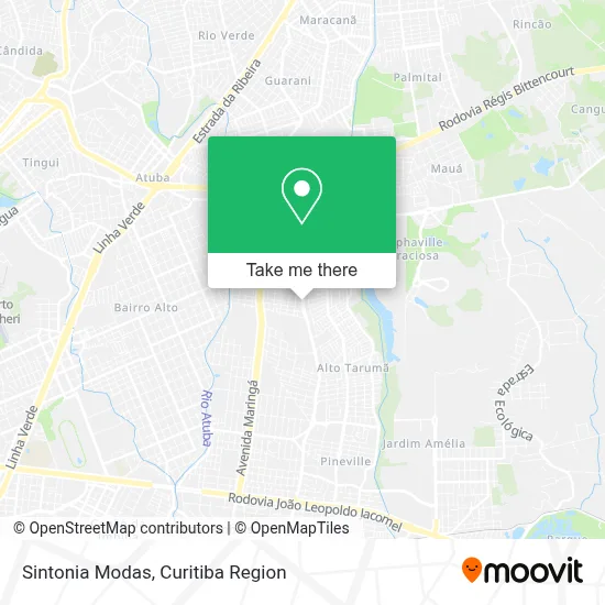 Sintonia Modas map