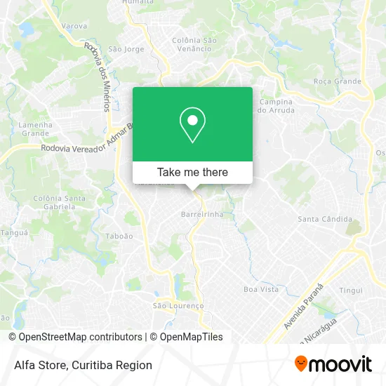 Alfa Store map