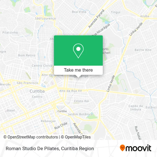 Roman Studio De Pilates map