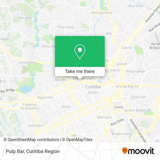 Pulp Bar map