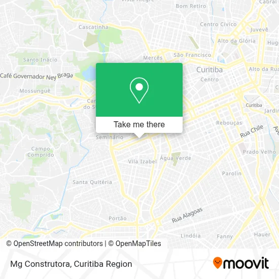 Mg Construtora map