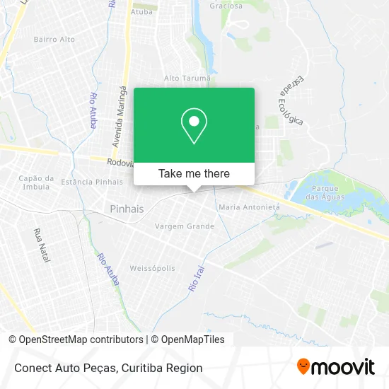 Conect Auto Peças map
