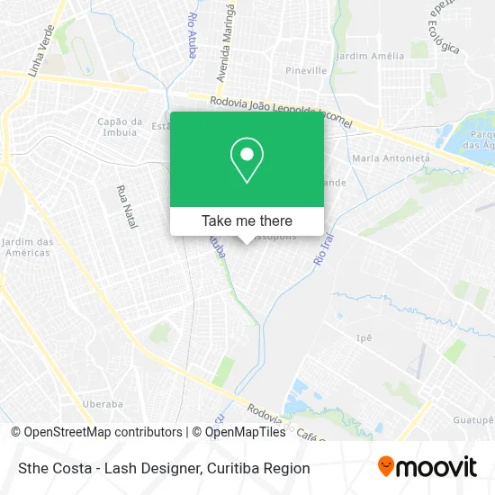 Sthe Costa - Lash Designer map