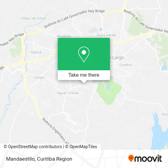 Mandaestilo map