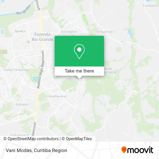 Vani Modas map