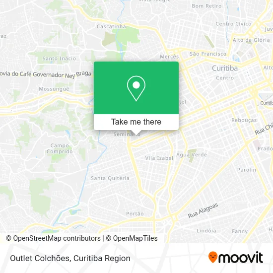 Outlet Colchões map