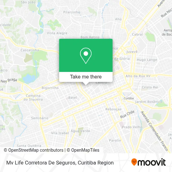 Mv Life Corretora De Seguros map
