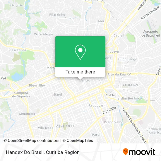 Handex Do Brasil map