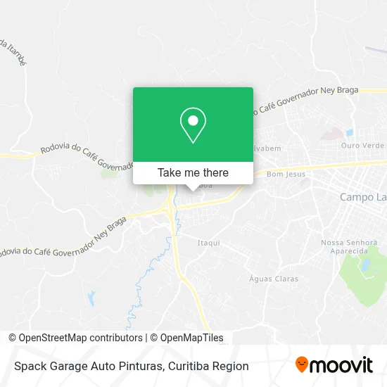 Spack Garage Auto Pinturas map