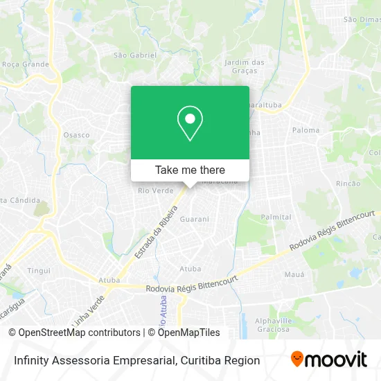 Infinity Assessoria Empresarial map