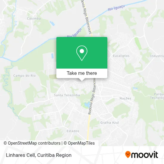 Linhares Cell map