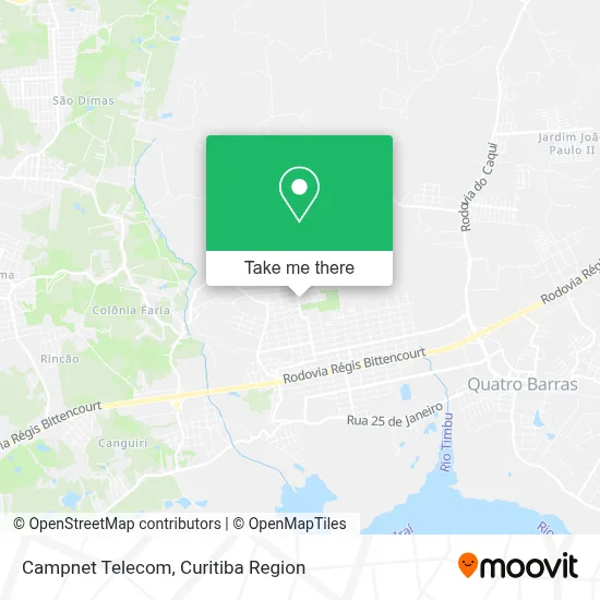 Campnet Telecom map