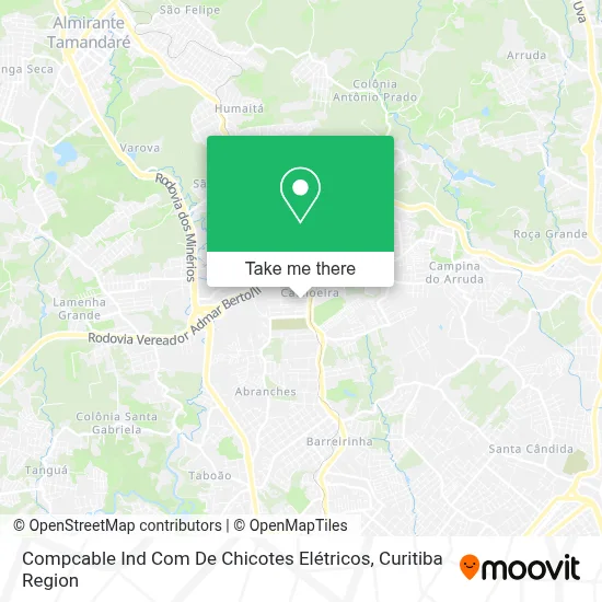 Compcable Ind Com De Chicotes Elétricos map