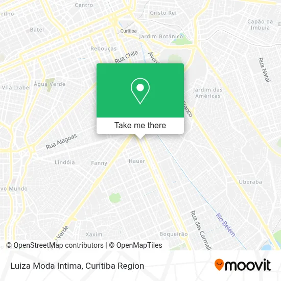 Luiza Moda Intima map