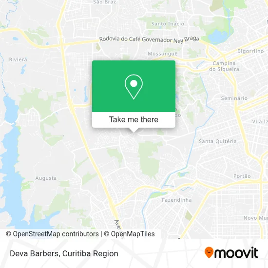 Deva Barbers map