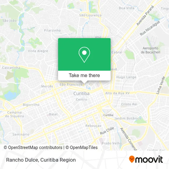 Rancho Dulce map