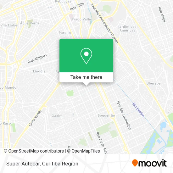Super Autocar map