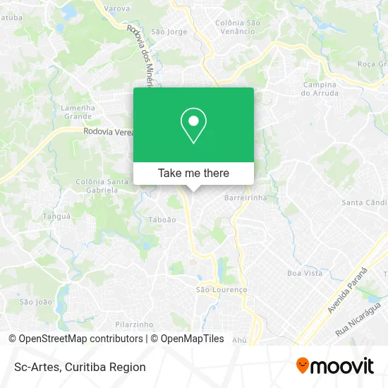 Sc-Artes map
