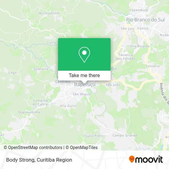 Body Strong map
