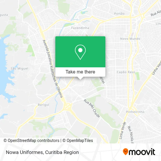 Nowa Uniformes map