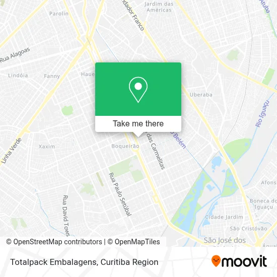Totalpack Embalagens map