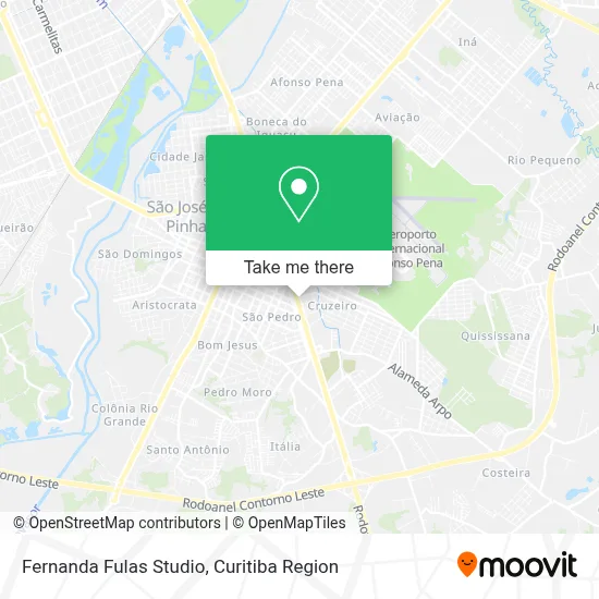 Fernanda Fulas Studio map