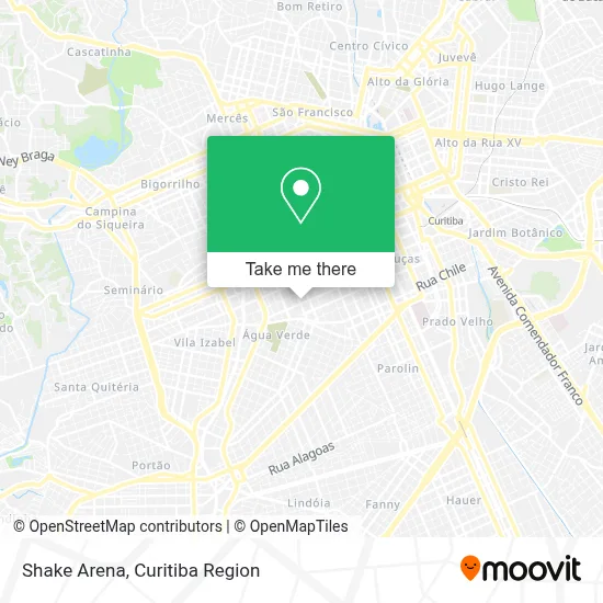 Shake Arena map