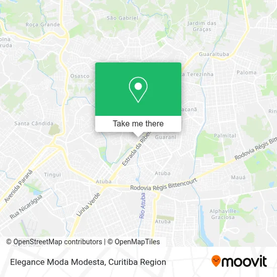 Elegance Moda Modesta map