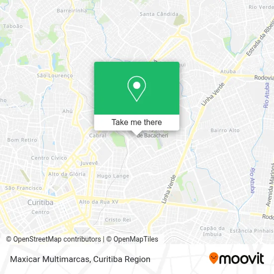 Maxicar Multimarcas map