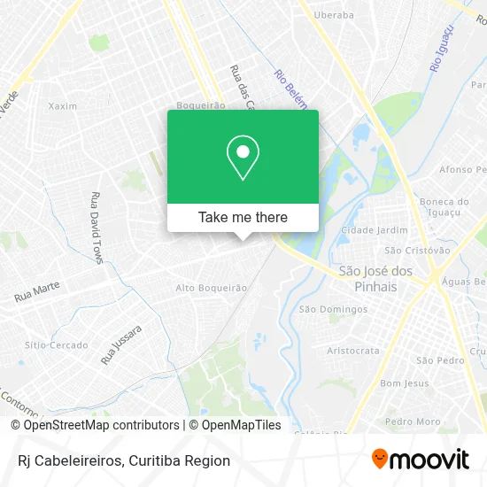 Rj Cabeleireiros map