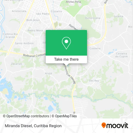 Miranda Diesel map