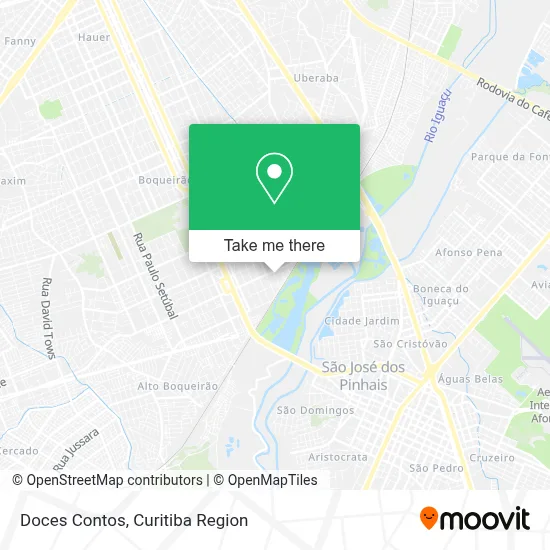 Doces Contos map
