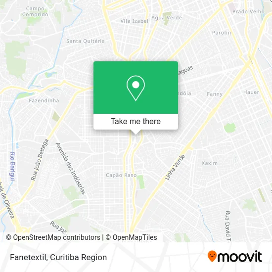 Fanetextil map