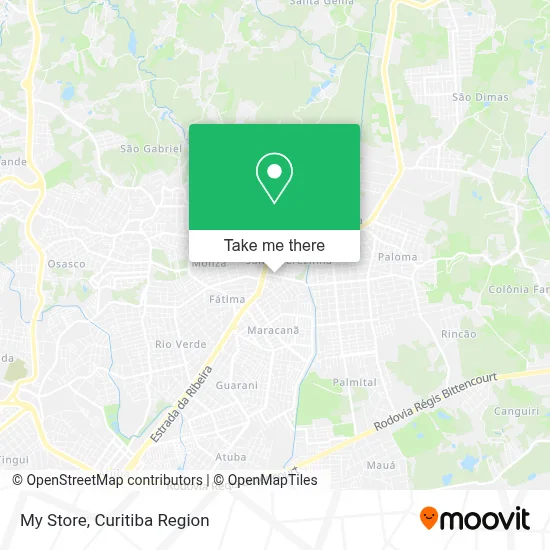 My Store map