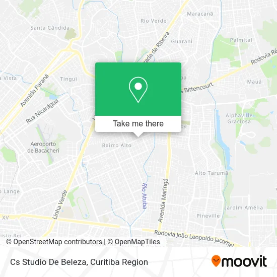 Cs Studio De Beleza map