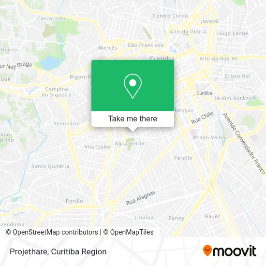 Projethare map