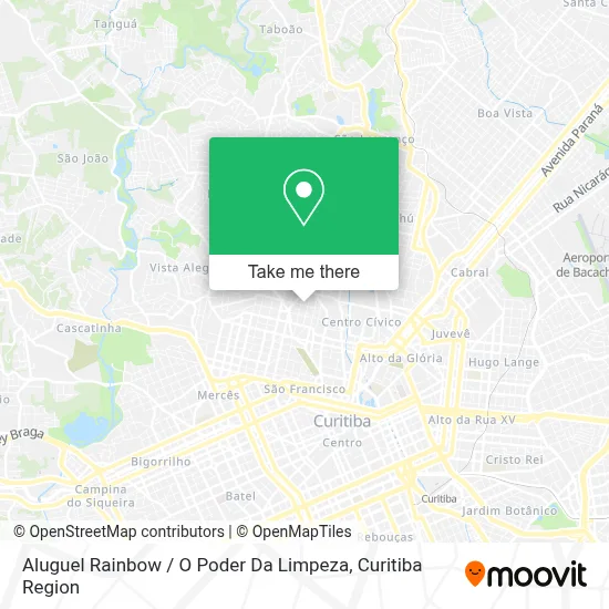 Aluguel Rainbow / O Poder Da Limpeza map