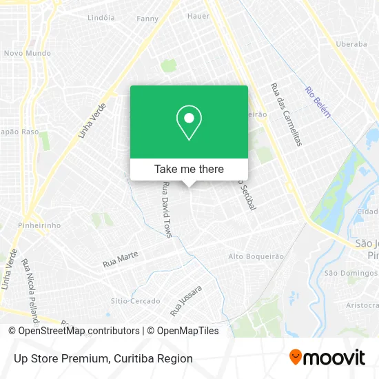 Up Store Premium map